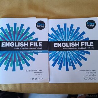 Učebnice a pracovní sešit English Filé Pre-intermediate