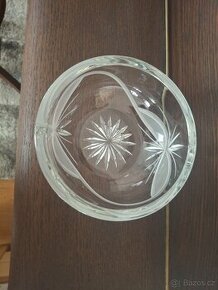 Broušené sklo Rückl Crystal miska