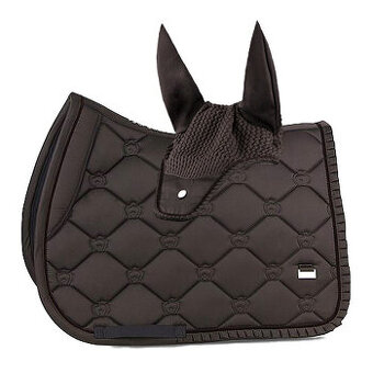 SADA - Podsedlová dečka + uši PS of Sweden Ruffle - Coffee V