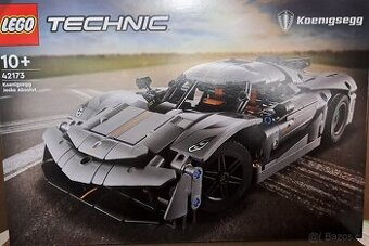 Lego Technic 42173 Šedé hyperauto Koenigsegg Jesko Absolut