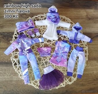 Rainbow high sady oblečení holka,kluk