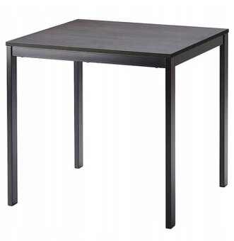 Ikea rozkládací stůl černý 70 80/120