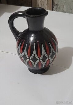 Starožitný, keramický džbánek - 1