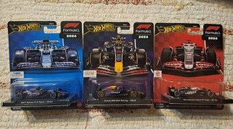 Hot Wheels 3x formule - Red Bull, BMW Alpine, Haas
