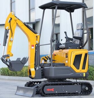 Minibagr 1,6t – Laidong 16 kW, pouze vyzkoušený 2 mth