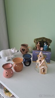 Aromalampičky, svícny, vánoční dekorace