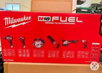 Milwaukee M18 FPP6H3-502B – kompletní sada aku nářadí 6 kusů