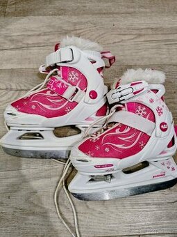 Dětské lední brusle dívčí vel. 29 30 31 32 EU