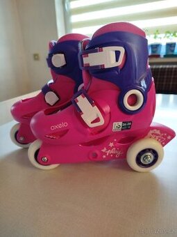 Dětské - dívčí kolečkové brusle