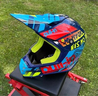 Prodám moto set helma + brýle