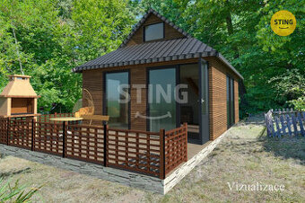 Prodej chaty 40m2 v Radějově, pozemek 833 m2, 130089