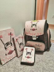 Školní aktovka PREMIUM FLEXI Dolly ( penál +2x desky..)