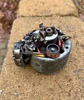 Jawa 250 perak, pulbuben - zapalování