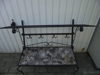 2 dílná předsíňová souprava věšák +lavice