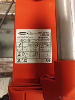 Prodám svařečku Fronius Trans TIG 2200 Job