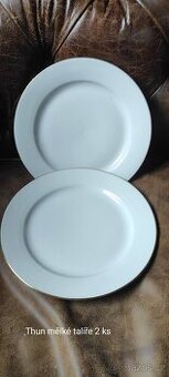 Retro velké mělké talíře Thun