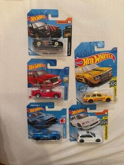 Hot wheels - různé - Datsun, Mercedes, Nissan, Honda