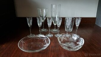 Starožitné sklenice