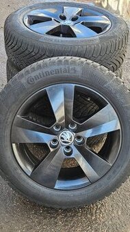 Alu kola originál Škoda Matone Black Magic R15 – 5