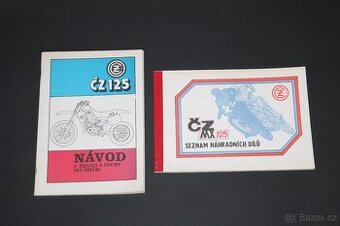 ČZ 125/519 Návod k obsluze a katalog náhradních dílů