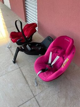 Set dětských autosedaček 0–18 kg + základna (komplet)