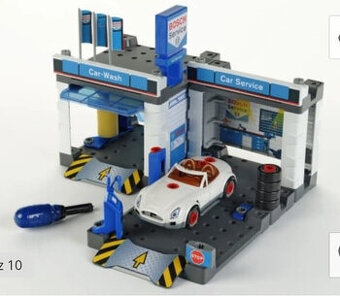 Autíčko, servis, mycí linka