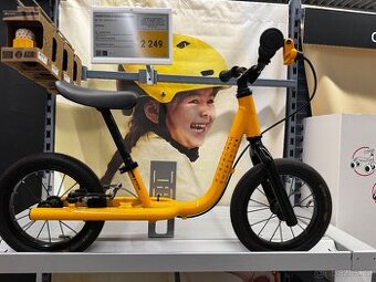 Dětské odrážedlo BTWIN Runride 900 (12") – Žluté