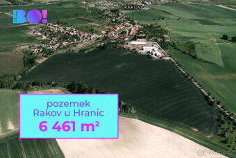 Prodej pole, 6 461 m², Rakov u Hranic