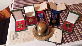 Hornické upomínkové předměty. Hornictví