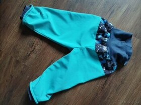 Unuo, rostoucí softshellové kalhoty s fleecem - 1