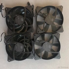Ventilátory 120mm/140mm - Cooler Master/NZXT - 1