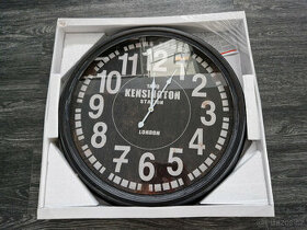 Nástěnné kovové hodiny KENSINGTON 63 cm