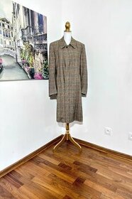 Oversize Vintage vlněný kabát Burberry