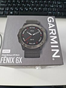 Garmin Fenix 6X Saphire Pro topo mapy