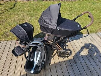 CYBEX PRIAM 3v1 ROSEGOLD + otočná základna + Sirona T-ISIZE