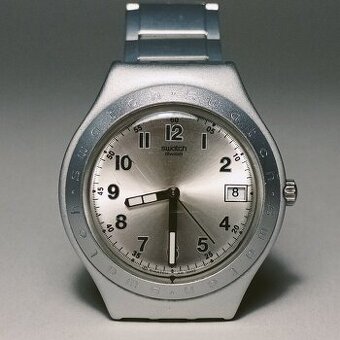 Hodinky Swatch Irony YGS4014AG, stříbrné, hliník - 1