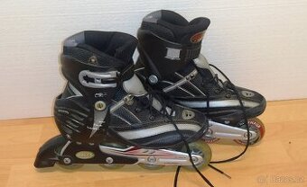 Pánské a dámské inline kolečkové brusle