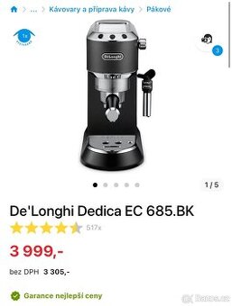 Delonghi kávovar