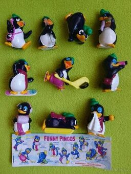 Kinder figurky-sada Peppy Pingos 1x BPZ-široká hokejka
