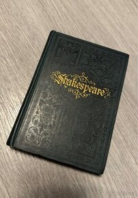 Stará kniha Shakespeare - německá - 1