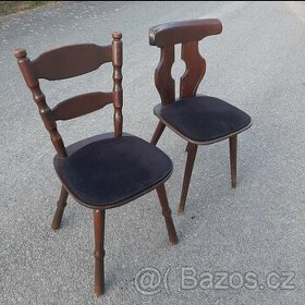 56x Židle do restaurace z masivu