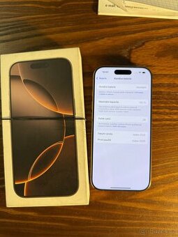 iPhone 16 Pro 128GB zlatý