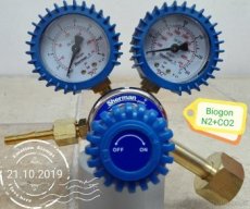 NOVÝ Redukční ventil na PIVO, BIOGON, Pivní směs Dusík + CO2