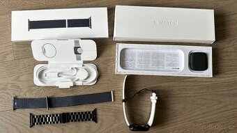 Apple Watch 9, 45mm, jako nové. Záruka