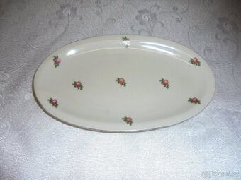 Prodám oválný porcelánový tácek