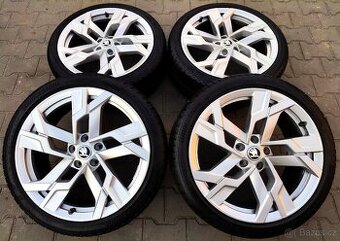 Alu kola originál Škoda Karoq 5x112 R19 Sagitarius