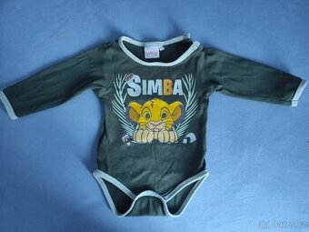 Kojenecké tmavě zelené body Simba, vel. 62
