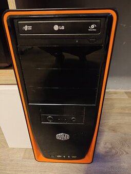 Case Cooler Master Elite 310 černo-oranžová