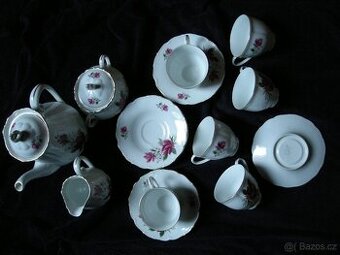 Kávový porcelánový servis