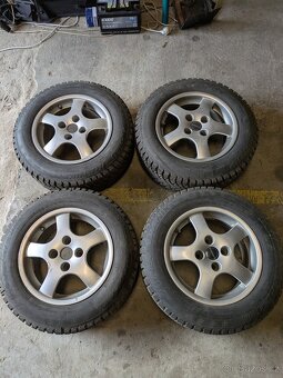 195/65/15 Vraník Everest nové + BORBET ALU KOLA 15" 4×108